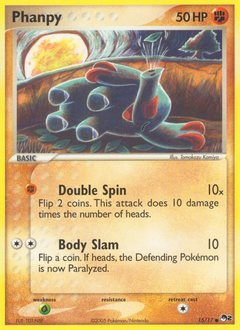 Phanpy, POP Series 2 #15, Pokémon TCG card