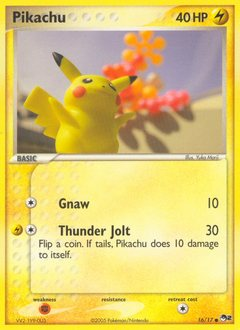 Pikachu, POP Series 2 #16, Pokémon TCG card
