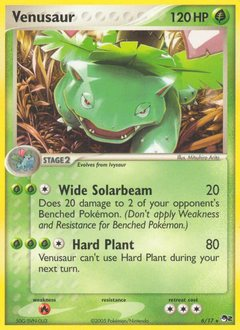 Venusaur, POP Series 2 #6, Pokémon TCG card
