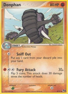 Donphan, POP Series 3 #8, Pokémon TCG card