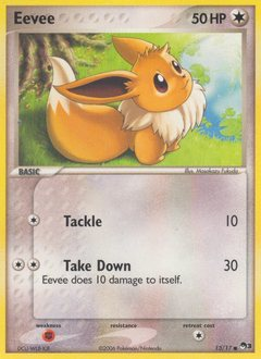 Eevee, POP Series 3 #13, Pokémon TCG card