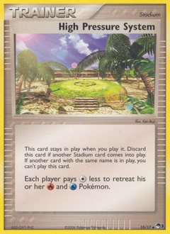 High Pressure System, POP Series 3 #10, Pokémon TCG card