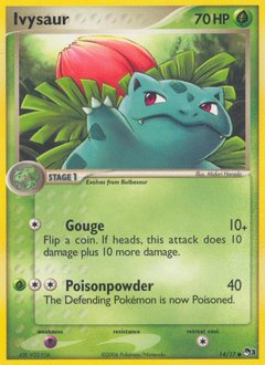 Ivysaur, POP Series 3 #14, Pokémon TCG card