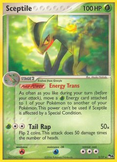 Sceptile, POP Series 4 #5, Pokémon TCG card