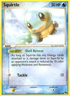 Squirtle, POP Series 4 #14, Pokémon TCG card