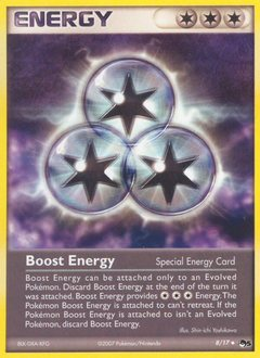 Boost Energy, POP Series 5 #8, Pokémon TCG card