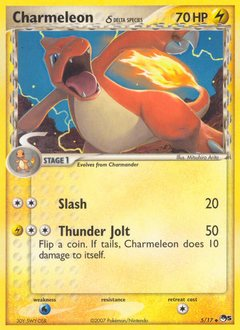 Charmeleon δ, POP Series 5 #5, Pokémon TCG card