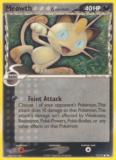 Meowth δ, POP Series 5 #11, Pokémon TCG card