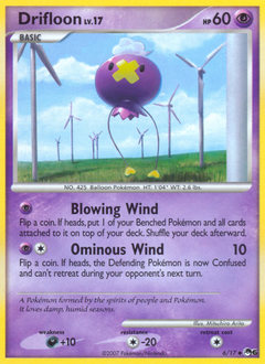 Drifloon, POP Series 6 #6, Pokémon TCG card
