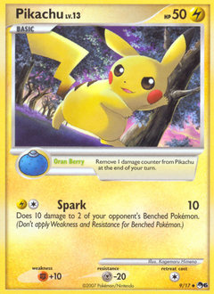 Pikachu, POP Series 6 #9, Pokémon TCG card