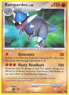 Rampardos, POP Series 6 #5, Pokémon TCG card