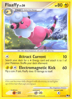 Flaaffy, POP Series 7 #7, Pokémon TCG card