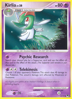 Kirlia, POP Series 7 #8, Pokémon TCG card