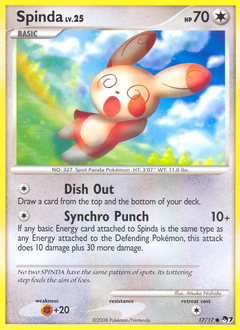 Spinda, POP Series 7 #17, Pokémon TCG card