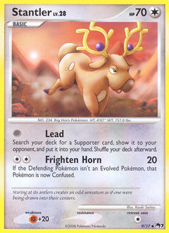 Stantler, POP Series 7 #9, Pokémon TCG card
