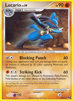 Lucario, POP Series 8 #2, Pokémon TCG card