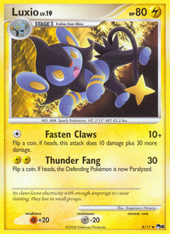 Luxio, POP Series 8 #8, Pokémon TCG card