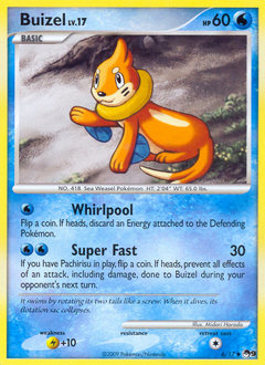 Buizel, POP Series 9 #6, Pokémon TCG card