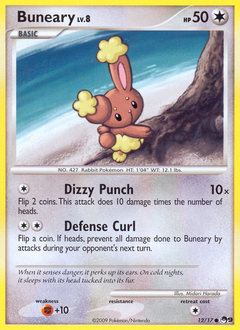 Buneary, POP Series 9 #12, Pokémon TCG card