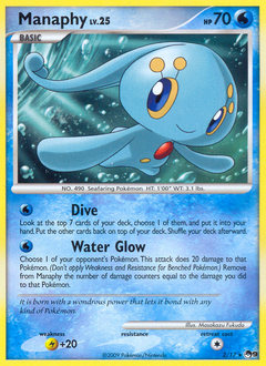 Manaphy, POP Series 9 #2, Pokémon TCG card
