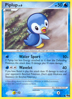 Piplup, POP Series 9 #16, Pokémon TCG card