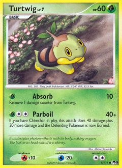 Turtwig, POP Series 9 #17, Pokémon TCG card