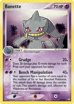 Banette, Power Keepers #4, Pokémon TCG card
