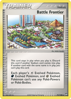 Battle Frontier, Power Keepers #71, Pokémon TCG card