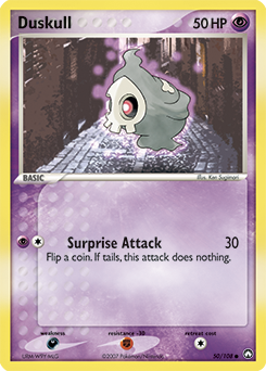 Duskull, Power Keepers #50, Pokémon TCG card