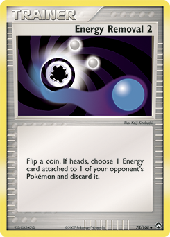 Energy Removal 2, Power Keepers #74, Pokémon TCG card