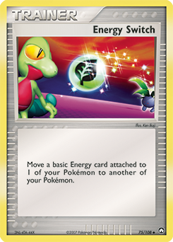 Energy Switch, Power Keepers #75, Pokémon TCG card