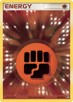 Fighting Energy, Power Keepers #108, Pokémon TCG card