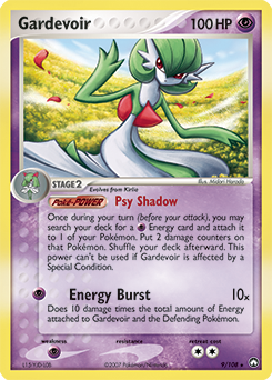 Gardevoir, Power Keepers #9, Pokémon TCG card