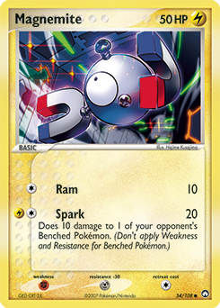 Magnemite, Power Keepers #54, Pokémon TCG card
