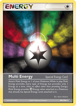 Multi Energy, Power Keepers #89, Pokémon TCG card