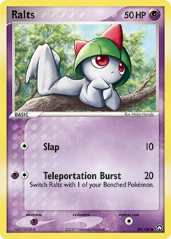 Ralts, Power Keepers #59, Pokémon TCG card
