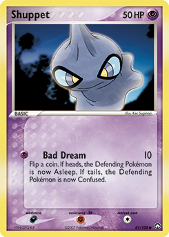 Shuppet, Power Keepers #61, Pokémon TCG card