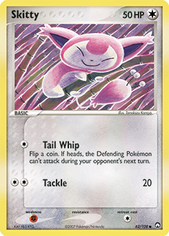 Skitty, Power Keepers #62, Pokémon TCG card