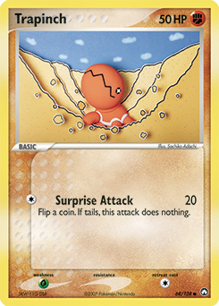 Trapinch, Power Keepers #68, Pokémon TCG card