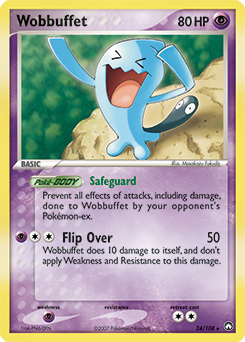 Wobbuffet, Power Keepers #24, Pokémon TCG card