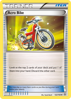 Acro Bike, Primal Clash #122, Pokémon TCG card