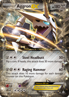 Aggron-EX, Primal Clash #93, Pokémon TCG card