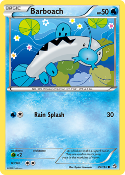Barboach, Primal Clash #39, Pokémon TCG card