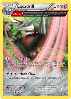 Excadrill, Primal Clash #97, Pokémon TCG card
