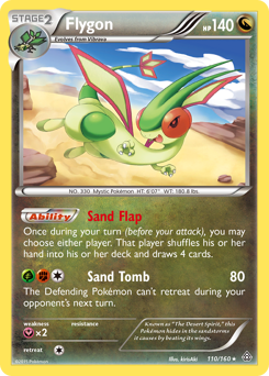 Flygon, Primal Clash #110, Pokémon TCG card