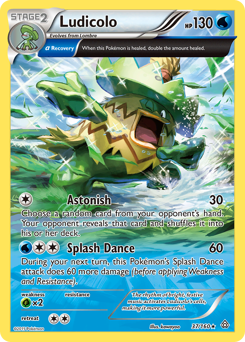 Ludicolo, Primal Clash #37, Pokémon TCG card