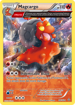 Magcargo, Primal Clash #24, Pokémon TCG card