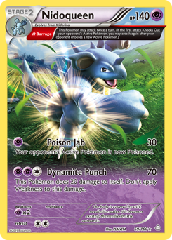 Nidoqueen, Primal Clash #69, Pokémon TCG card