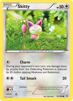 Skitty, Primal Clash #113, Pokémon TCG card