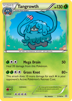 Tangrowth, Primal Clash #5, Pokémon TCG card